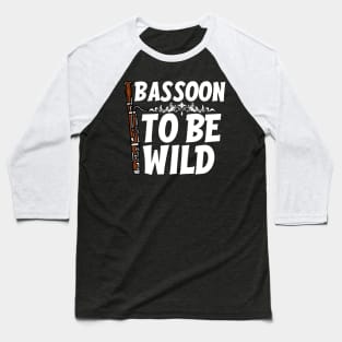 Funny Bassoon Player Baseball T-Shirt